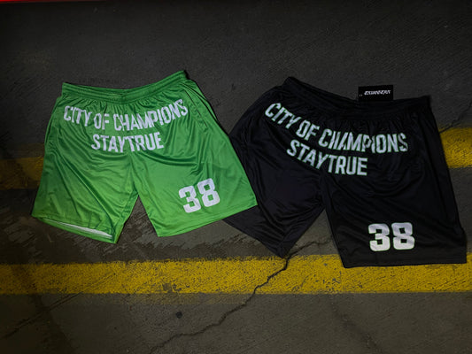 STW CITY OF CHAMPIONS MESH SHORTS